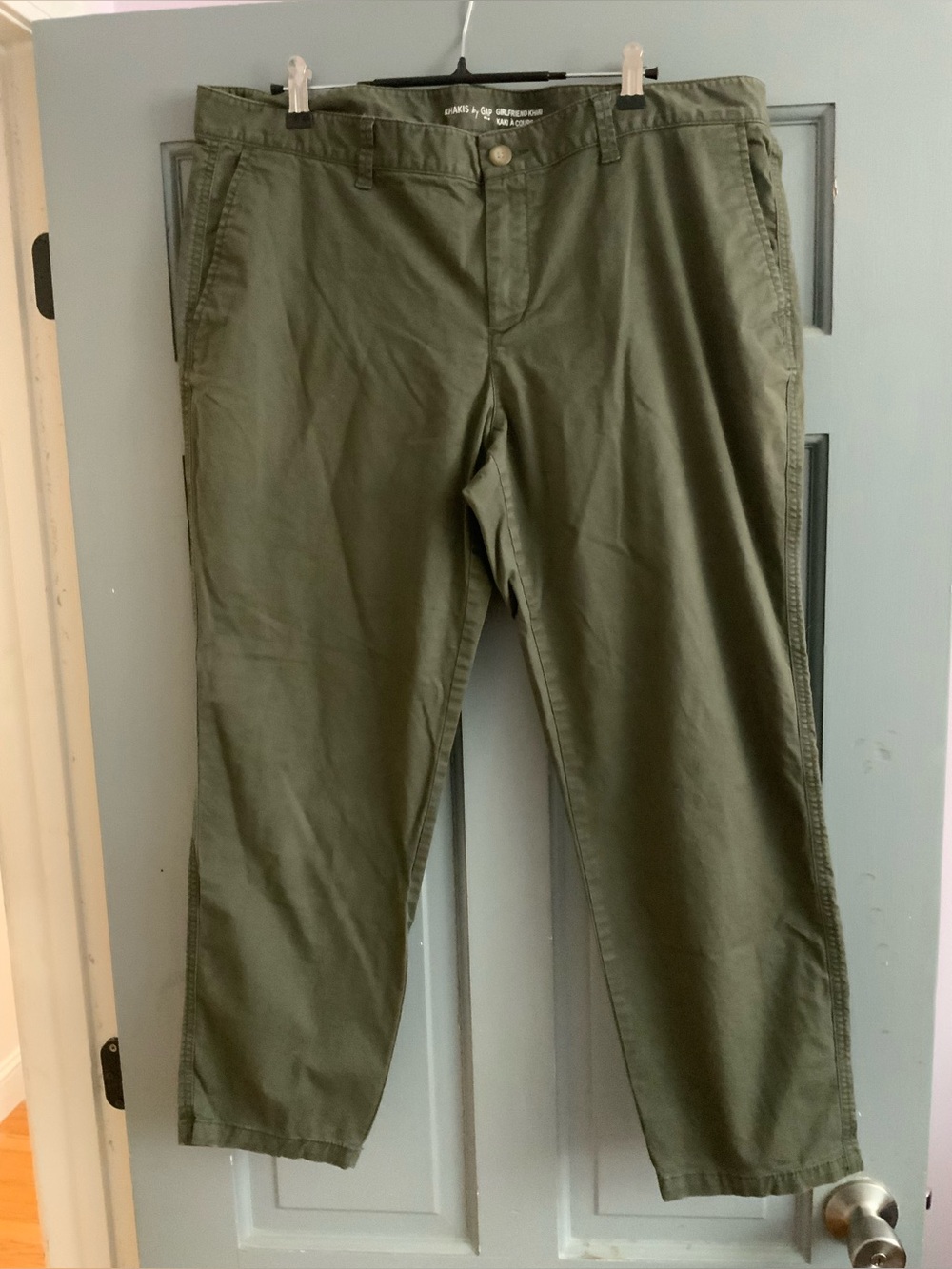 GAP Olive Chino Pants for Women Girlfriend Khaki
